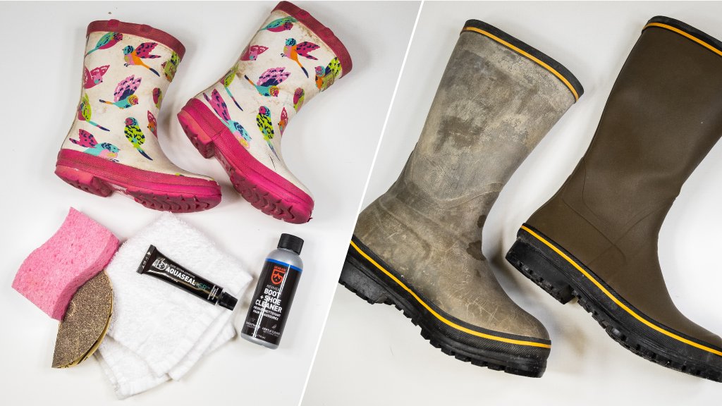 How to Repair Cracks and Leaks in Rubber Boots