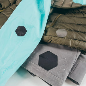 Tenacious Tape Repair Hex Patches